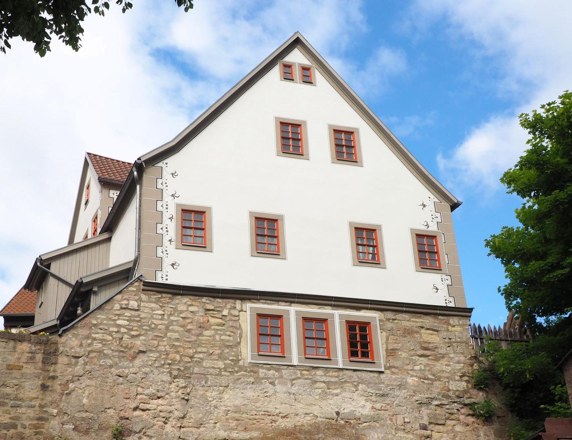 Die Alte Kantorei - Historische Ferienwohnung Kahla  Buitenkant foto